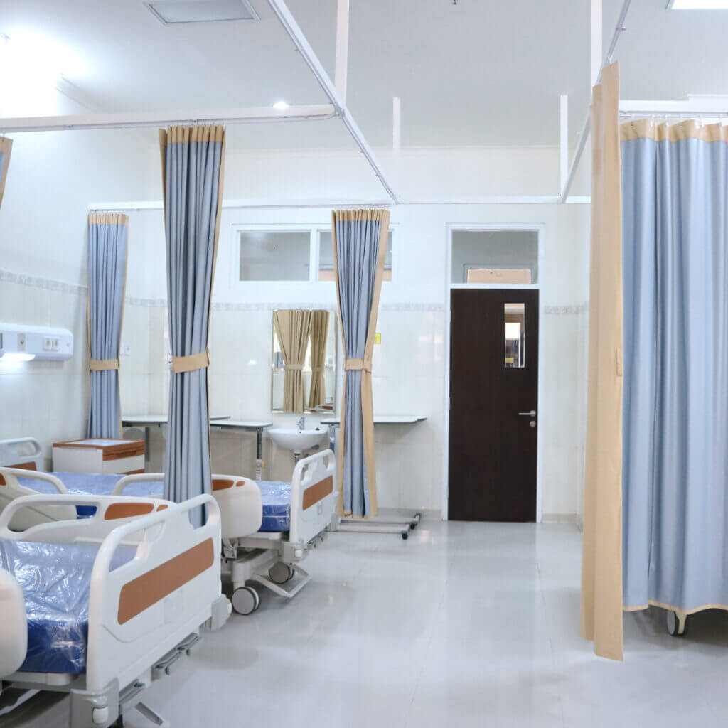 A hospital room